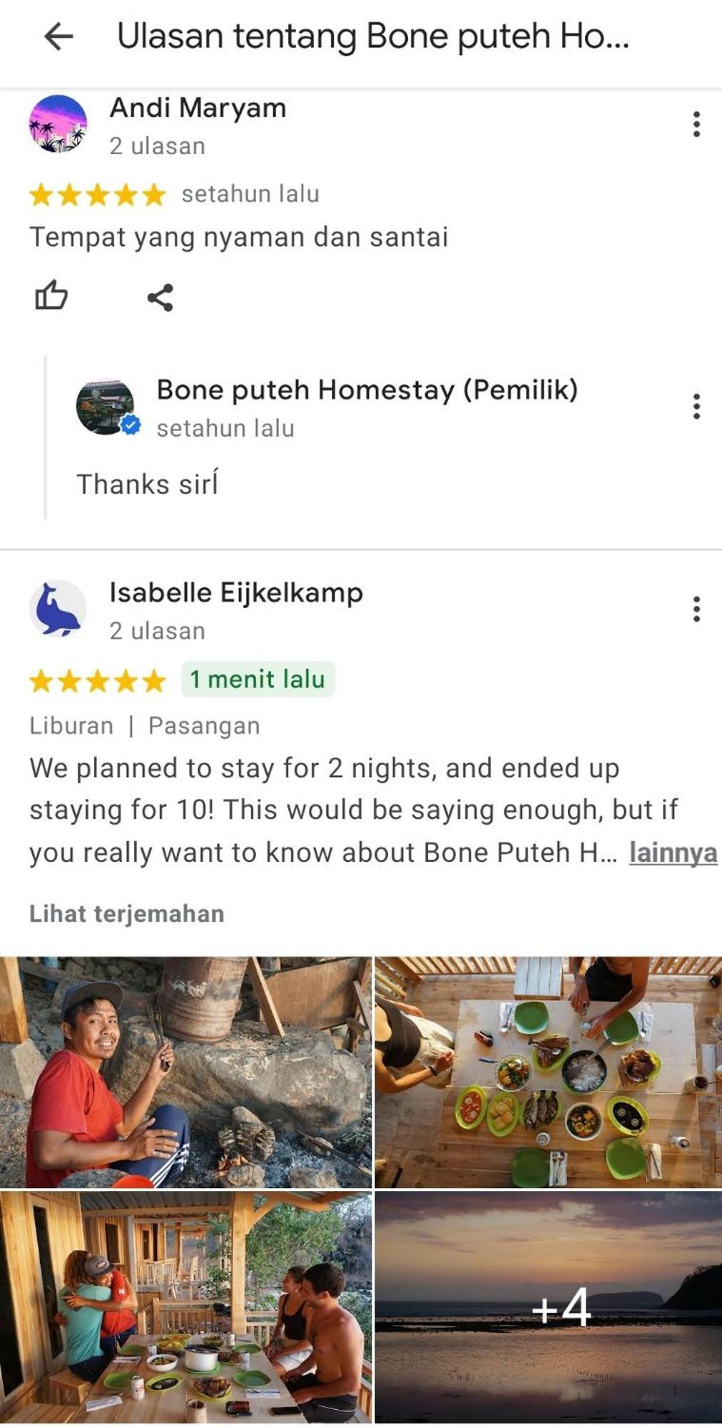 Boneputeh Homestay Taliwang Bagian luar foto